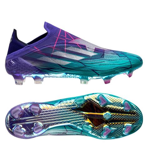 adidas x speedflow .1 fg champions code - paars/zilver/turquoise|Adidas X Speedflow.1 FG .